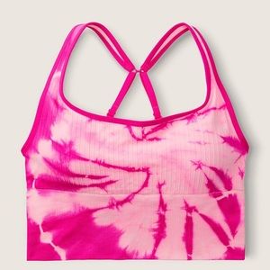 Hot Pink Tye Dye Sports Bra